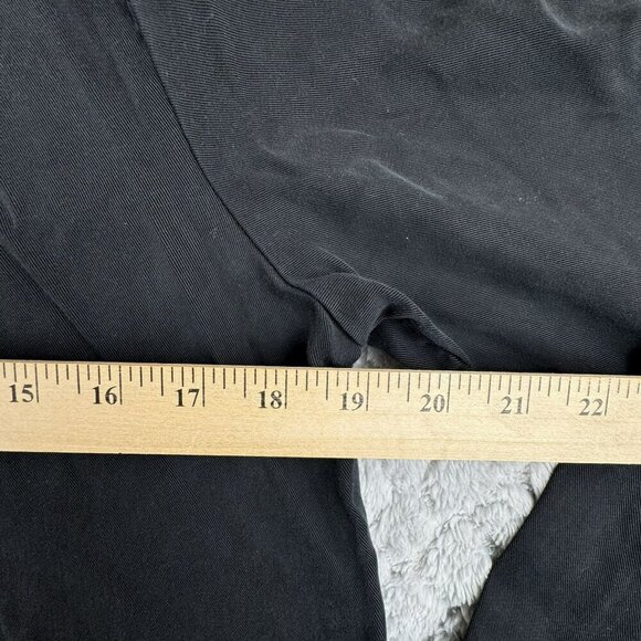 Zara Basic Collection Womens Black Utility Zip Jacket With Pockets Size Medium - Picture 6 of 7